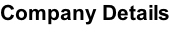 Company Details